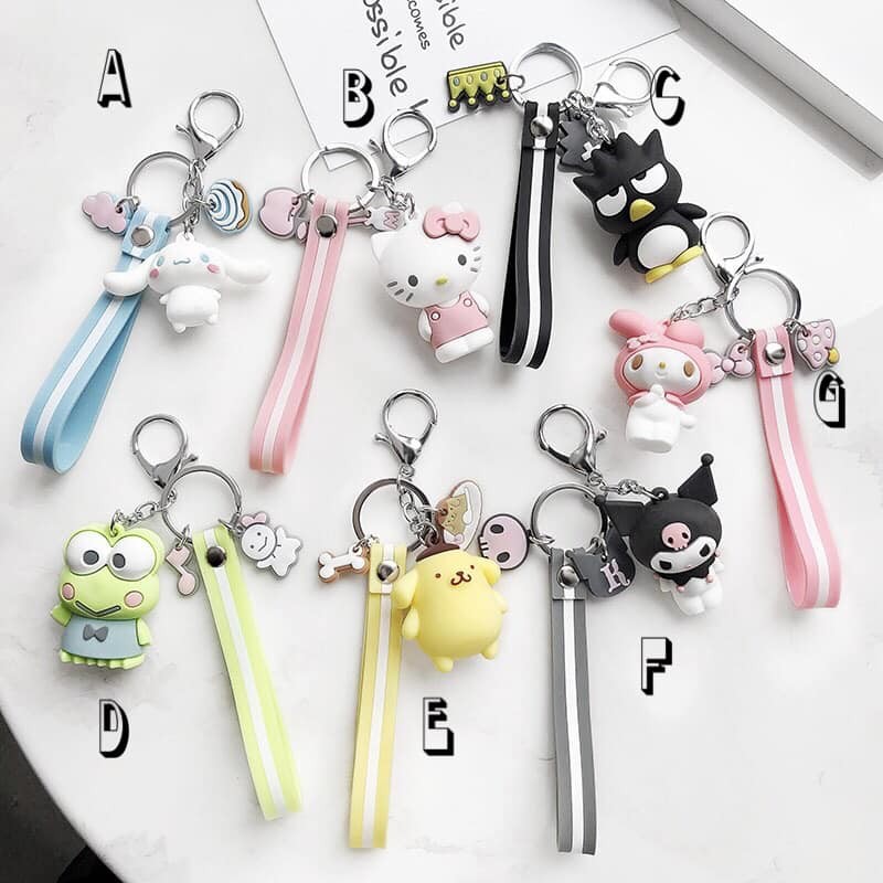 CUTE KEYCHAINSANRIO KEYCHAIN