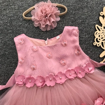 PRINCESS BABY GOWN 598-MY20*4 (W HEADBAND) 1986 PRINCESS BABY GOWN 598-MY20*4 (W HEADBAND) 1986