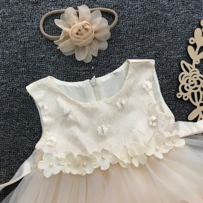 PRINCESS BABY GOWN 598-MY20*4 (W HEADBAND) 1986 PRINCESS BABY GOWN 598-MY20*4 (W HEADBAND) 1986