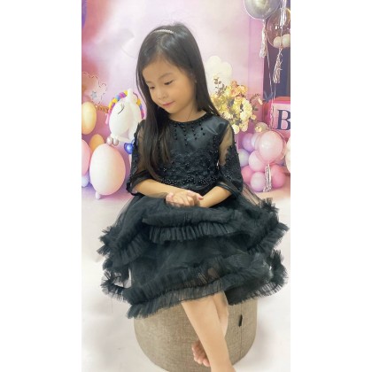 PRINCESS BABY GOWN 680- (W HEADBAND) 88031 PRINCESS BABY GOWN 680- (W HEADBAND) 88031