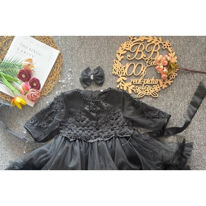 PRINCESS BABY GOWN 680- (W HEADBAND) 88031 PRINCESS BABY GOWN 680- (W HEADBAND) 88031