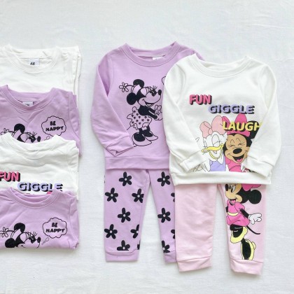 HM PREMIUM- MINNIE DAISY SWEATSHIRT - SZ12-18M - 5-6Y - VN [2SET]