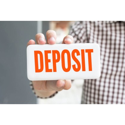 link for pay deposit only
